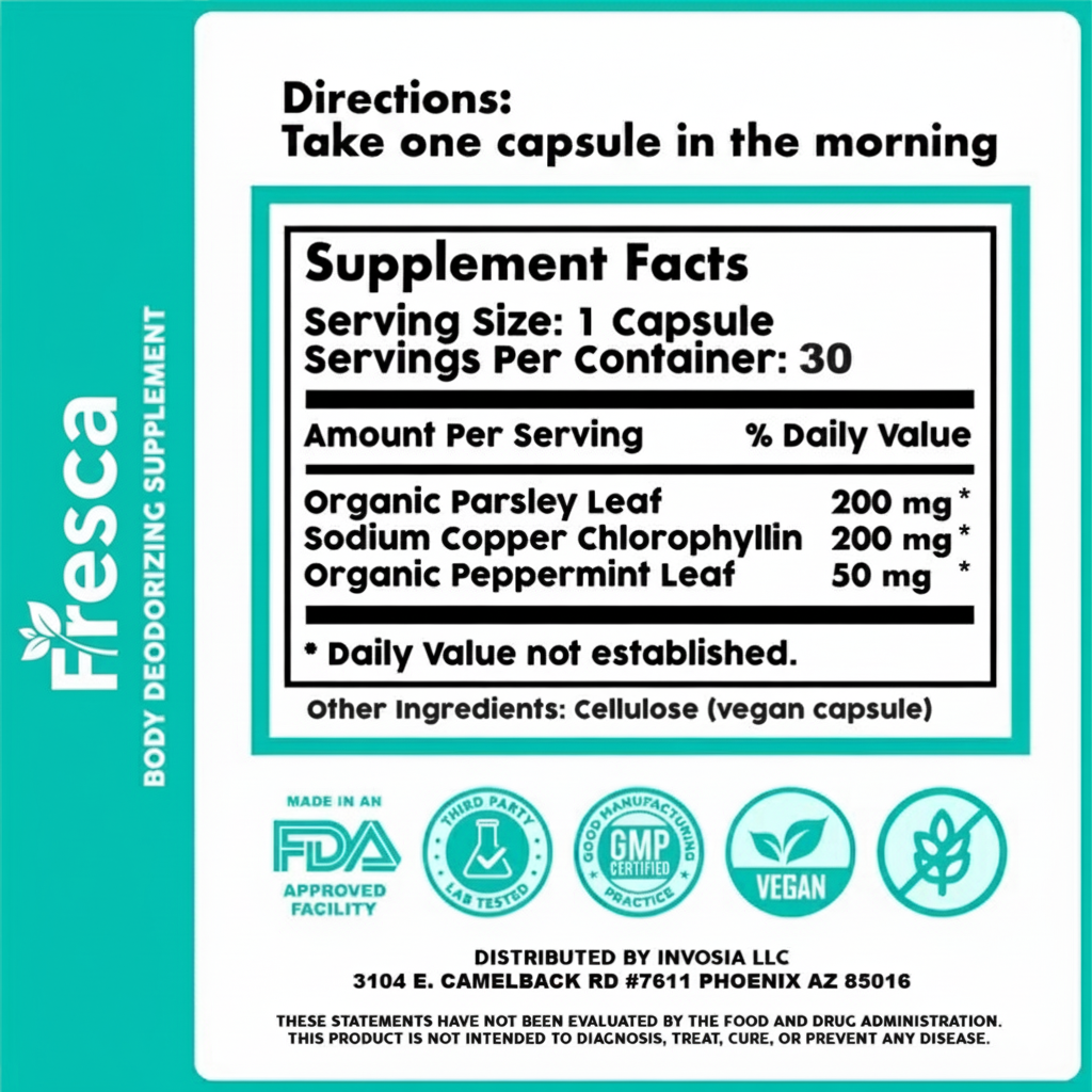 Fresca® Deodorizing Supplement