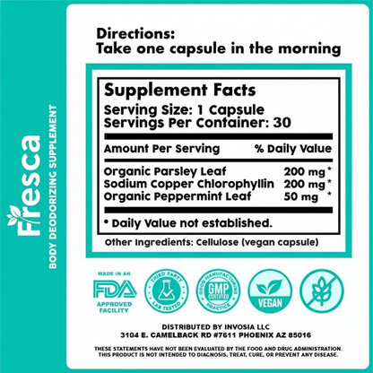 Fresca® Deodorizing Supplement